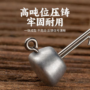 ชุดตะขอเบ็ดตกปลา Black Pit Neder Hook แบบมีหัวตะกั่ว 5 ชิ้น พร้อมเงี่ยงคมด้วยสารเคมี สำหรับตกปลาแบสในลำธาร บ่อ แม่น้ำ และทะเลสาบ - Product Image 2