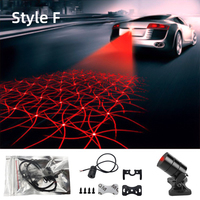Feux d'avertissement universels pour voitures et motos, feux décoratifs, feux de freinage, feux antibrouillard, projecteur laser, feux de stationnement