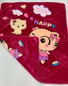 Cobertor Infantil Personalizado de Fábrica em Raschel Grosso com Estampa de Desenho Animado em Relevo, Dupla Camada Reversível, Quente para o Inverno - Product Image 5