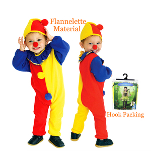 Kostum Cosplay Bayi Halloween Piyama Balita Romper Bayi Pesta Karnaval Kostum Badut Lucu Kostum Badut Sirkus Kostum Badut Mewah Dewasa - Product Image 1