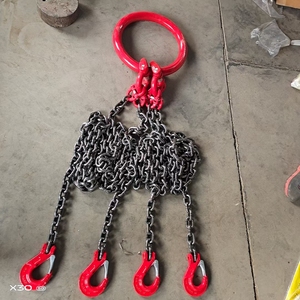 Eslinga de elevación de una sola pieza con cadena de grado 80 y gancho de seguridad - Product Image 5