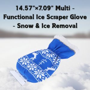 Găng tay cạo Băng đa chức năng 14.57 ''* 7.09''-Loại bỏ tuyết & băng - Product Image 3