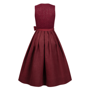 Série Tweed <span class=keywords><strong>Rouge</strong></span> Dirndl <span class=keywords><strong>Rouge</strong></span> Nouveau pour 26 Ans OEM/ODM Bavière Allemagne - Product Image 2