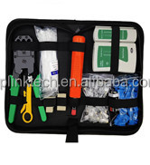 Pince de sertissage de réseau professionnel, bandes multiples RJ45 Rj45 12 RJ11, inclus testeur de câble réseau, Kit d'outils de 5/9 en 1
