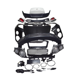 مجموعة ترقية جديدة للمصد لسيارة كونتيننتال GT06-12 إلى تصميم 2013-2017: مصابيح أمامية وخلفية ورفارف وغطاء محرك - Product Image 2