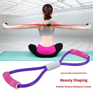 Hình 8 Latex Kháng Ban Nhạc Thân Thiện Với Môi Nhà Tập Thể Dục Yoga Pilates Thiết Bị Cho Phụ Nữ Vai & Trở Lại Tập Thể Dục - Product Image 1