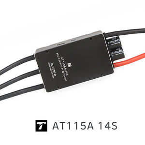 T-MOTOR à 115A 14S <span class=keywords><strong>pas</strong></span> <span class=keywords><strong>cher</strong></span> qualité haute Performance prise en charge 2S 3S batterie sans brosse aile fixe ESC - Product Image 6