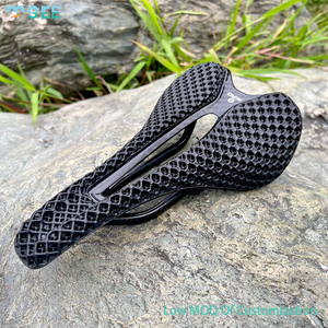 <span class=keywords><strong>Selle</strong></span> de vélo imprimée en 3D SeeMore OEM ODM 145 mm en fibre de carbone T800, <span class=keywords><strong>selle</strong></span> de vélo adaptative pour VTT, vélo de route et vélo de gravier - Product Image 5