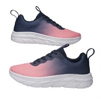 DZNAN PT268 Chaussures de course d'été pour hommes en maille légères et plates, idéales pour la marche en extérieur, confortables, respirantes, baskets abordables