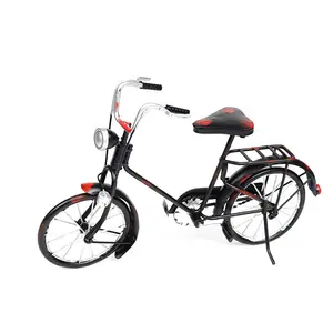 도매 빈티지 향수 자전거 모델 수제 철 공예 조각 금속 자전거 수공예 장식 홈 장식 아이 장난감