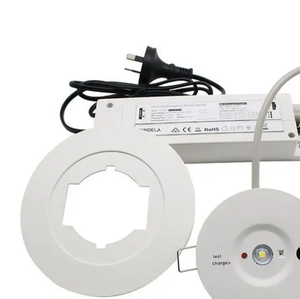 Señales de salida de emergencia con clasificación IP20 220V AS2293 Carcasa de acero comercial compatible Australia - Product Image 5