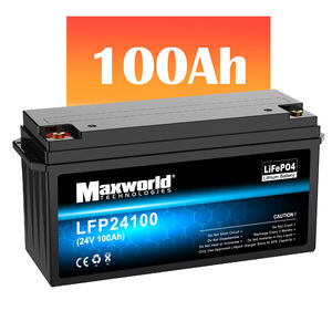 Vente en gros 12V 24V IP65 étanche batterie solaire rechargeable à cycle profond 50ah 100ah 150ah 200ah 300ah 400ah batterie au <span class=keywords><strong>lithium</strong></span> pour la maison - Product Image 2