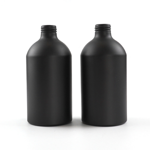 Groothandel Mat Zwart Aluminium Spuitfles 100Ml 250Ml 500Ml Capaciteit Pomp Sproeier Voor Shampoo Etherische Olie Parfum Lotion - Product Image 3