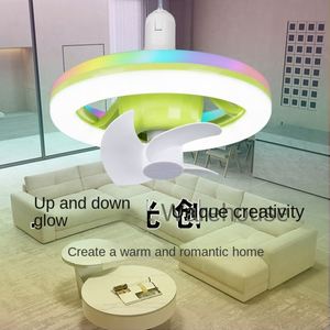 Ventilateur à prise variable avec ventilateurs de plafond à vis à distance avec lumières E27 Base petit ventilateur de plafond pour garage salle de bain chambre - Product Image 2