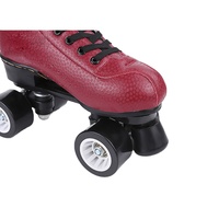 Chaussures de patinage de location de patinoire à roulettes professionnelles PU vamp chaussures de patins à roulettes en PU à rebond élevé