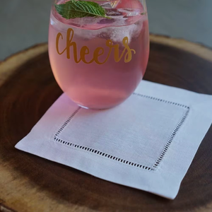 ผ้าเช็ดปากผ้าฝ้ายสีขาวเย็บมือขนาด 6 นิ้ว สำหรับงานแต่งงาน งานเลี้ยงค็อกเทล ใช้แล้วทิ้ง เป็นมิตรกับสิ่งแวดล้อม ขายส่ง OEM - Product Image 6