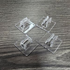 Wholesale Clear Plastic Board <b>Card</b> Stands Acrylic Standee Base Transparent Token Holder Clip for Diy Game Pieces - Product Image 4
