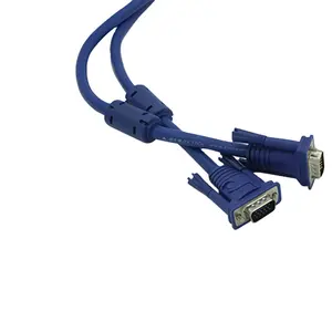Oro connettore ad alta velocità 3 6 vga cavo per collegare computer portatile per tv migliore audio del computer cavo video