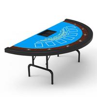Gyyh-ensemble de 7 joueurs, noirs jack, Table de jeu, Poker, en promotion