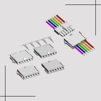 Connecteur d'alimentation Molex 5558 30490 Series Mini-Fit Plus mâle à sertir, pas de 4,2 mm, câblage 16-28 AWG