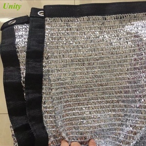 70%-80% Lona plateada <span class=keywords><strong>Tela</strong></span> Pantalla <span class=keywords><strong>DE</strong></span> PRIVACIDAD <span class=keywords><strong>Sombra</strong></span> para mascotas Cubierta <span class=keywords><strong>de</strong></span> coche <span class=keywords><strong>Tela</strong></span> <span class=keywords><strong>de</strong></span> <span class=keywords><strong>sombra</strong></span> <span class=keywords><strong>de</strong></span> aluminio con ojales - Product Image 6