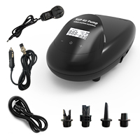 La pompe électrique portable à batterie au lithium 2024 se connecte au gonflage de la voiture pour le panneau de paddle gonflable
