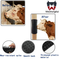 Tapis et coussin en caoutchouc robuste anti-grattage pour bétail et chevaux - Solide