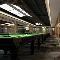 Dengbei Wang LED lampes de billard lampe de billard intérieur salle de divertissement club haute luminosité protection des yeux LED pendentif