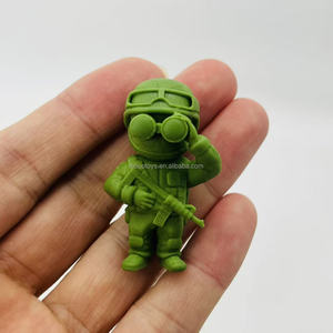 Figurines d'action militaires souples de 2 pouces pour jeu imaginatif, cadeaux de fête, récompenses de classe et récompenses scolaires - Product Image 3