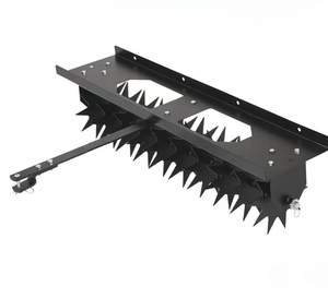 Plateforme d'aération à pointes haute performance pour tondeuses autoportées, en acier durable, 10 pointes, installation facile, pour la revitalisation et la santé du gazon - Product Image 1