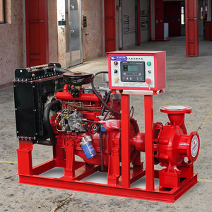 Ensemble de pompes à incendie multi-étages à faible pression sur châssis, à double alimentation, avec unité d'équipement de surpression, certifié ISO9001 1 - Product Image 1