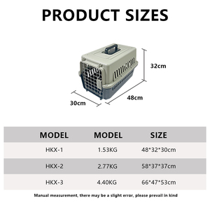 Kotak udara portabel hewan peliharaan kualitas tinggi penghalang popok jaring tas kucing pembawa perjalanan luar ruangan anjing dengan roda - Product Image 5