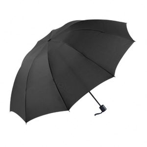 Sombrilla de Viaje Plegable de 3 Pliegues con 10 Varillas, de Acero con Revestimiento Negro, Resistente al Viento y a los Rayos UV, Protección Solar, 60 cm, Venta al Por Mayor Personalizada - Product Image 1