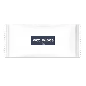 Toallitas húmedas de tela no tejida empaquetadas individualmente para uso en hoteles de aerolíneas Pañuelos de limpieza desechables de limón suave para pequeñas empresas - Product Image 5