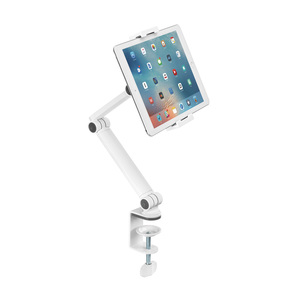 Supporto universale <span class=keywords><strong>da</strong></span> <span class=keywords><strong>tavolo</strong></span> regolabile Multi-angolo in lega di alluminio per <span class=keywords><strong>telefono</strong></span> cellulare supporto <span class=keywords><strong>da</strong></span> campo per Tablet per letto cucina ufficio - Product Image 1