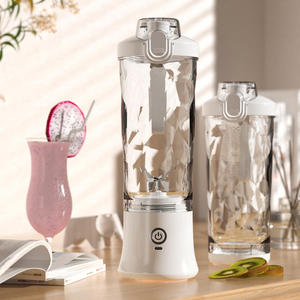 600ML tragbarer USB Protein <span class=keywords><strong>Shaker</strong></span> Elektrischer wiederauf ladbarer wasserdichter Stab mixer Getränke deckel Pulver mischmasch ine für den Auto gebrauch - Product Image 2