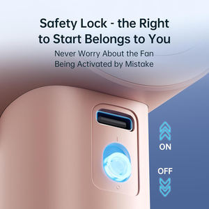 Ventilador Portátil Mini Recargable al por Mayor con Pantalla Digital, el Más Nuevo, Pequeño, Refrigeración para Uso Exterior, USB, Inglés - Product Image 4