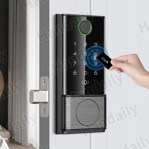 An Ninh cerradura inteligente duy nhất Bolt điện deadbolt BLE ttlock tương thích thẻ kỹ thuật số thông minh khóa cửa cho cửa gỗ - Product Image 6