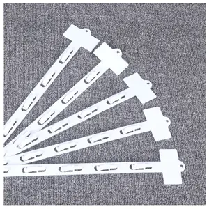 Clear Plastic Display Opknoping Clip Strip Voor Supermarkt/Winkels Plank