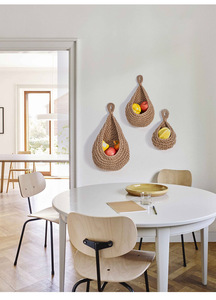 <b>Storage</b> <b>Basket</b> Hanging <b>Wall</b> Vegetable Organizer Container Decor <b>for</b> Kitchen Garden Mount <b>Wall</b> Plant Flower Onion <b>Storage</b> - Product Image 6