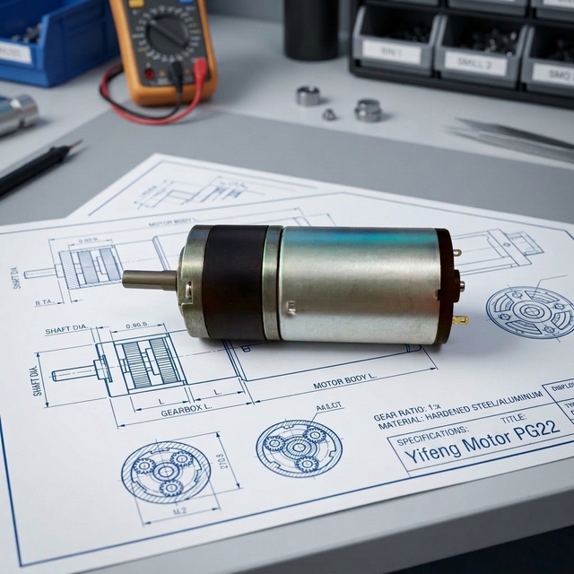 22mm3-24V DC Planetary Gearbox Motor Mini 190/250/370 Dc Motors with Planetary Gear Reduction Low Rpm High Torque Gear Reducer