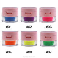Poudre néon maquillage couleur peinture haute Pigment coloré cosmétique pour visage/yeux/corps sécurité
