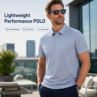 JNEI Isı Yalıtımlı Şehir Polo Tişörtü 150g Nem Emici Fonksiyonel Polyester Performans Polo Toptan Satış
