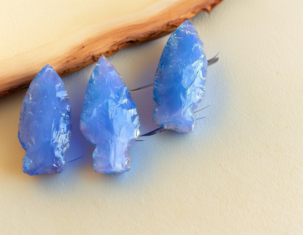 หัวลูกศรโอปอลสีน้ำเงิน