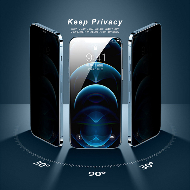 Hot Sell for S10 Plus & for 14 Tempered Glass Screen Protector with Privacy HD 9H Hardness Ultra-Thin Design
