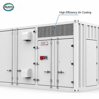 Penyimpanan Baterai Terkontainerisasi 1,2 MWh 20-GP 768V LiFePO4 ESS untuk Cadangan Daya Komersial