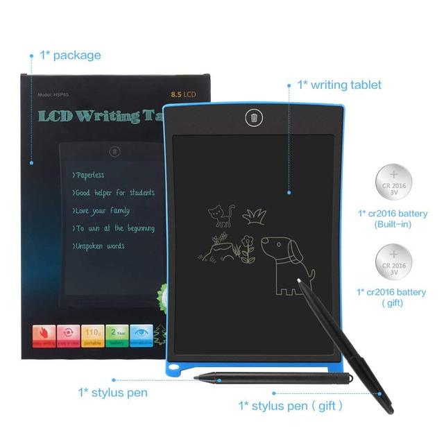 Hot Portable LCD Writing Tablet 8.5 10 12 Inch Digital Writing Board Drawing Tablet