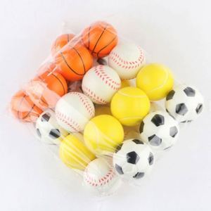 Mini Small Foam Squeeze Anxious Toy Sports <b>Squishy</b> Ball for Kids School Carnival Reward Baseball Party Decorations - Product Image 4