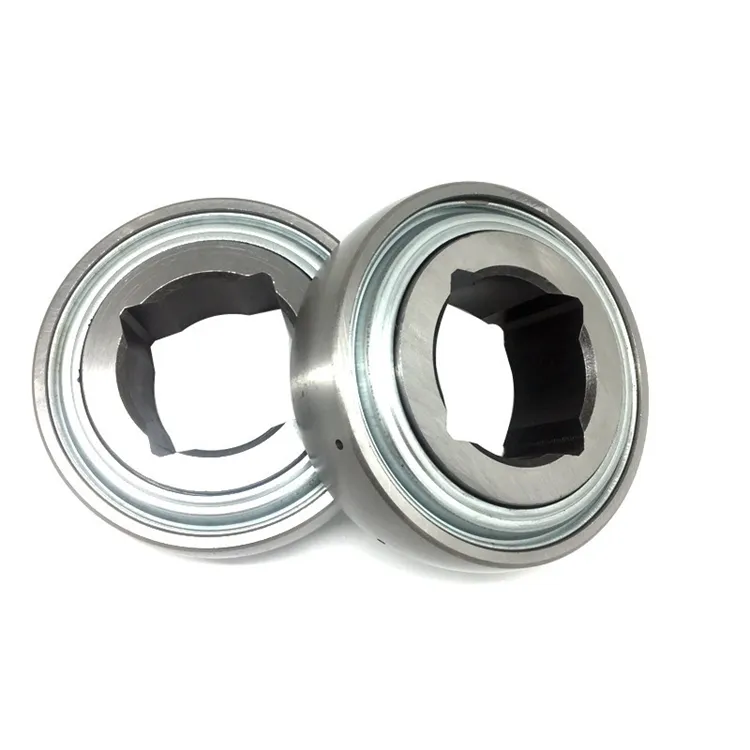 Farm Machine Bearing 29.97X80X36.53mm Square Bore Ball Bearing W208PP5 JD9350 Square hole bearing