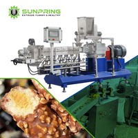Ligne de production de snacks fourrés SunPring : machine à snacks de maïs fourrés au chocolat